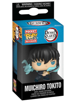Брелок Funko Pocket POP! Demon Slayer Muichiro Tokito (Attack) 85333