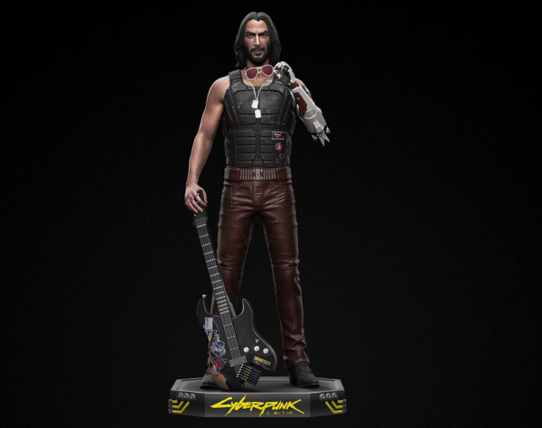 Джонни Сильверхенд Киберпанк 2077 Фигурка Johnny Silverhand Cyberpunk 2077