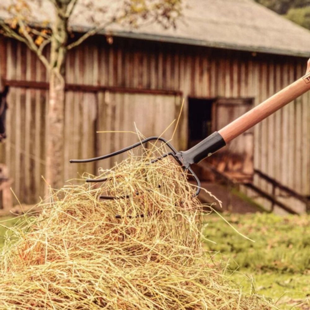 Вилы Tramontina 77144544 4 х рогие, рукоятка эвкалипт | Tramontina