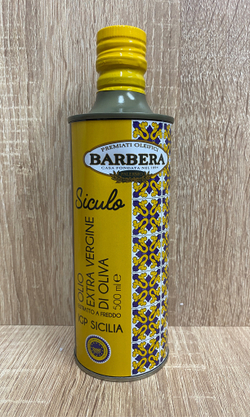 Оливковое масло BARBERA SICULO SICILIA IGP  Extra Virgin 500 мл Италия