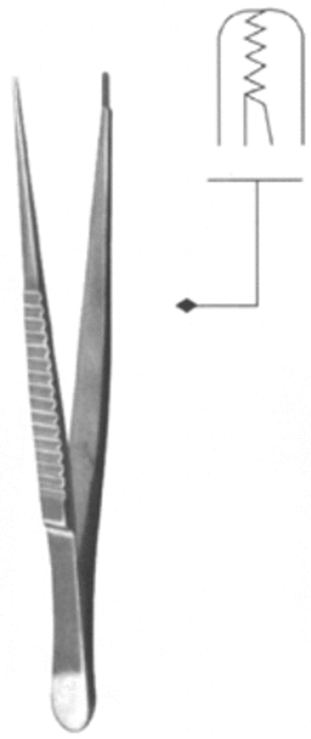 ВР- П-48* Пинцет сосудистый ПА 150х2,0