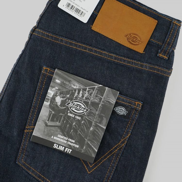 Джинсы мужские Dickies Rhode Island Slim Fit артикул:DK123035RIN1 - купить в магазине Дайс