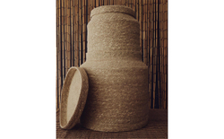 Zara Home Корзина из морской травы, цвет бежевый, 34 см