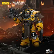 Фигурка JOYTOY Imperial Fists Legion Cataphractii Terminator Squad Legion with Chainfist