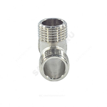 Тройник латунь никель Ду 15 (1/2") НР/НР/НР SantechSystems