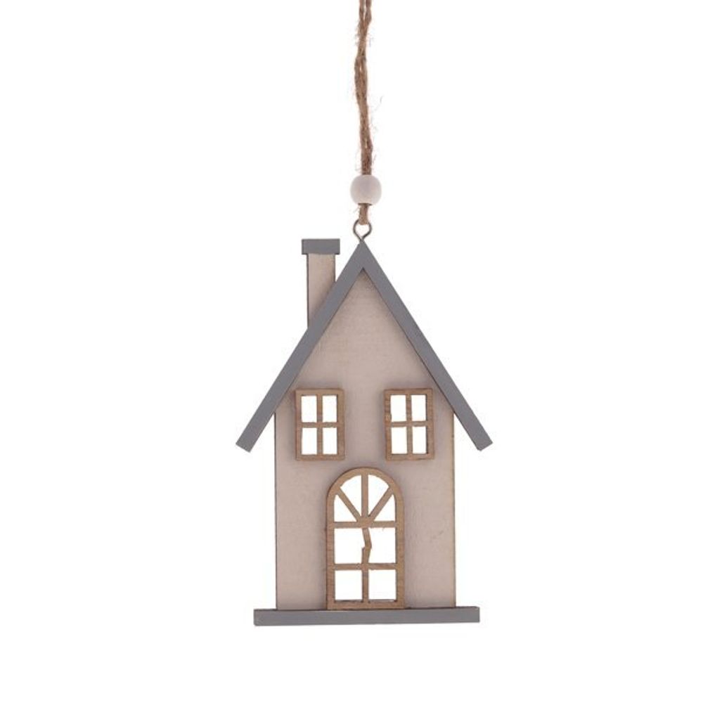 GAEM Украшение новогоднее "Дом", 3в., L8 W1 H13,5 см, 3в.