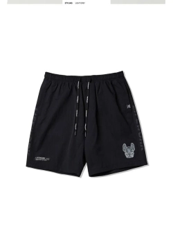 Шорты нейлоновые с сетчатыми полосками