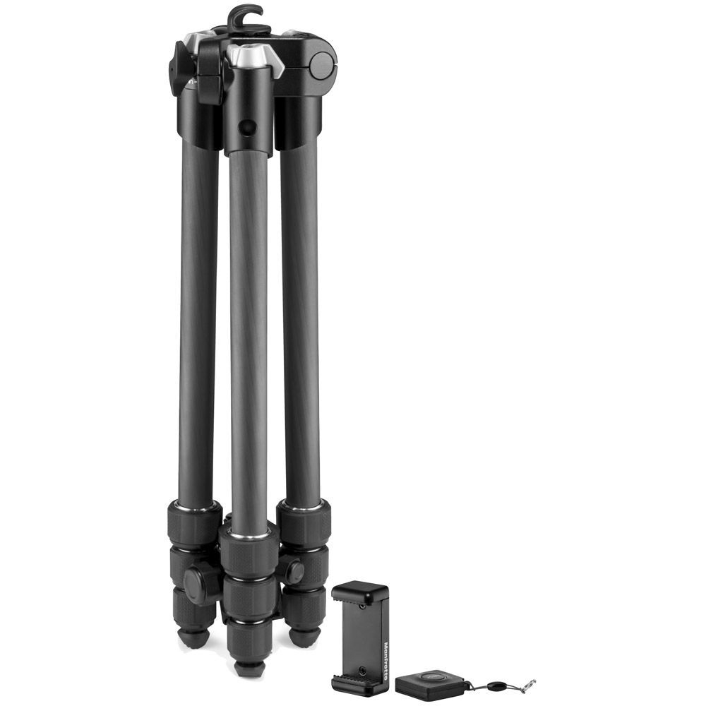 Штатив Manfrotto Element II MKELMII4CMB-BH карбоновый с площадкой для смартфонов