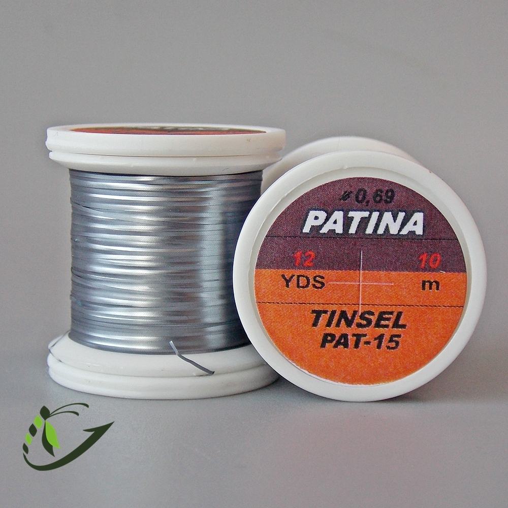 HENDS Люрекс плоский Patina Tinsel (12 yds)