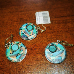 Кулон "Форталеза" самоцветы