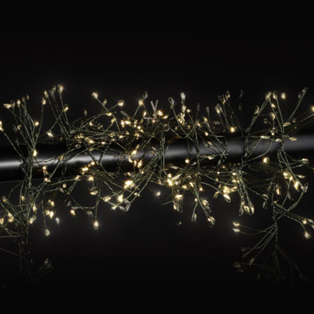 Электрогирлянда Best Technology зеленый шнур 7800 LED теплый белый