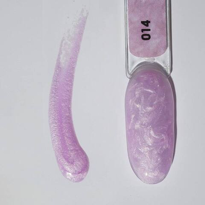 NR Гель-лак Pearl Print 014 Жемчужная лаванда, 10 мл