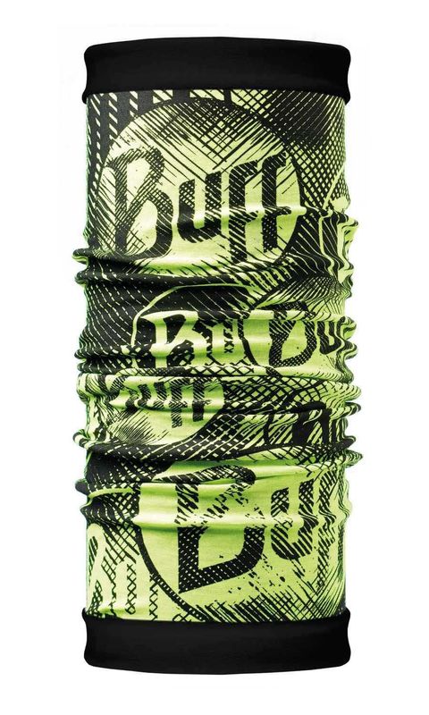 Шарф-труба с флисом двухсторонний Buff Polar Reversible Log Us Yellow Fluor Фото 1