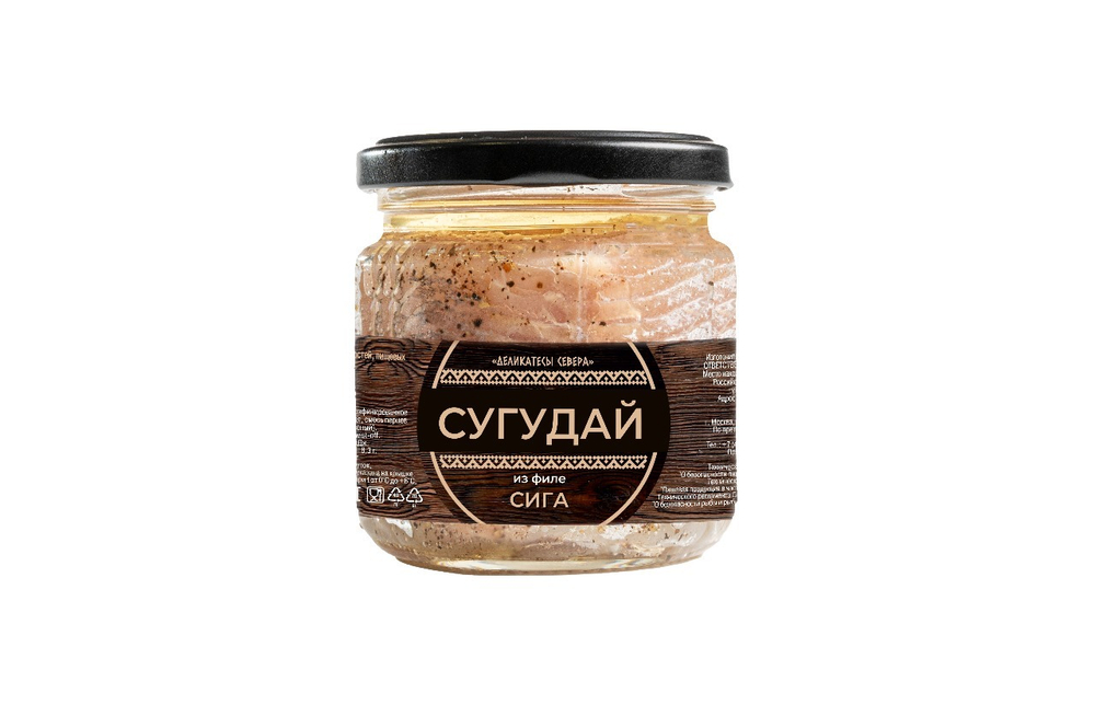 Сугудай из филе сига, 190 гр