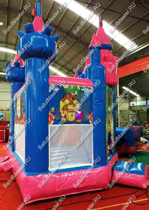 Коммерческий надувной батут "Волшебный замок", 5*4*4 м