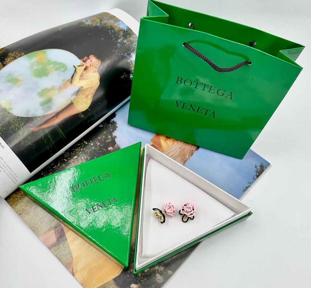 Серьги Bottega Veneta