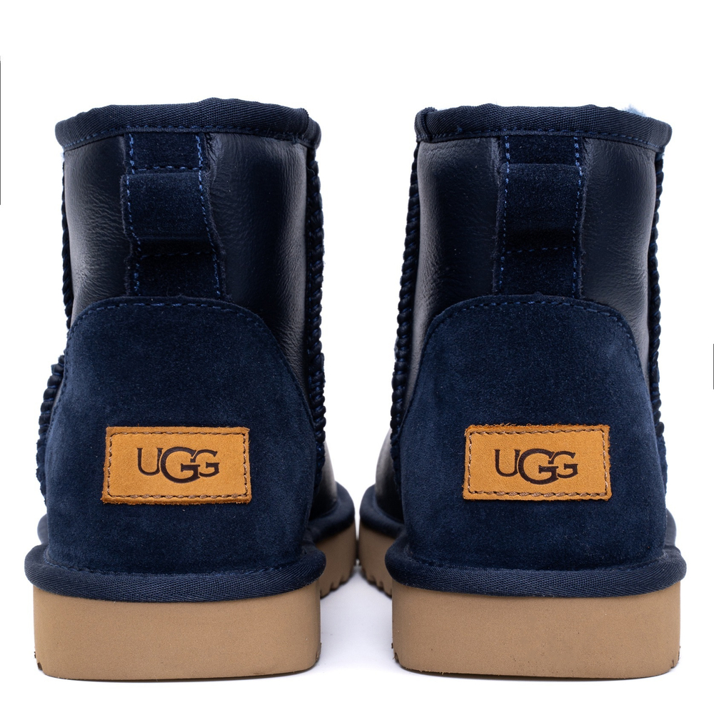 UGG Mens Classic Mini II Metallic Navy