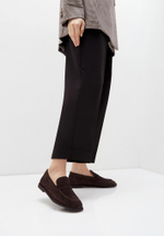 Лоферы // Nino // Chocolate // Suede