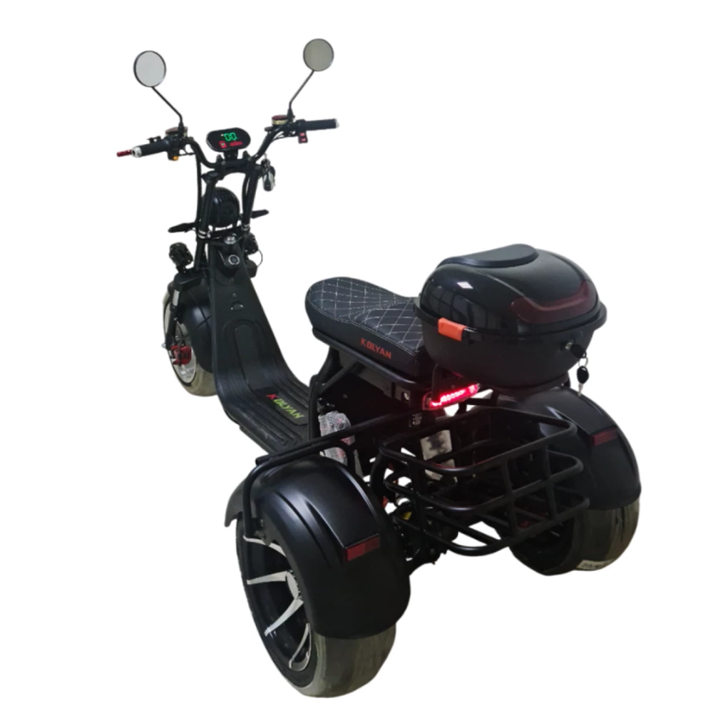 Электроскутер TRIKE KOLYAN черный матовый