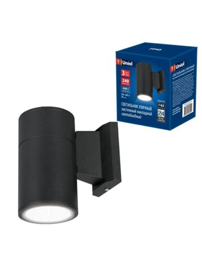 Uniel Светильник уличный настенный светодиодный 3Вт, 4000K, IP65