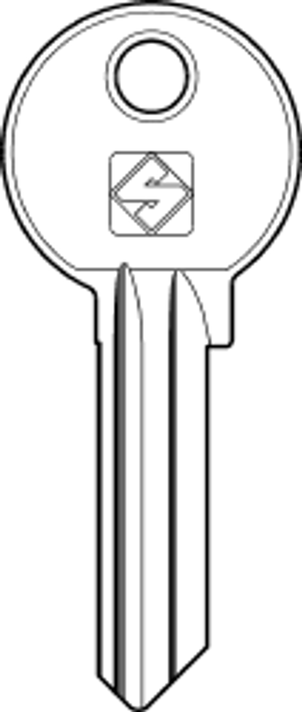Заготовка английского ключа 10243 COR-1D | CO15 | CB6 (ИМП.)