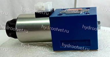 4WE10HA31/CG24N9K4 - Гидрораспределитель золотниковый Ду 10 с электроуправлением G24, схема HA (14-1), возврат - пружинный