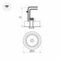 Встраиваемый светодиодный светильник Arlight CL-Simple-R78-9W Warm3000 026868