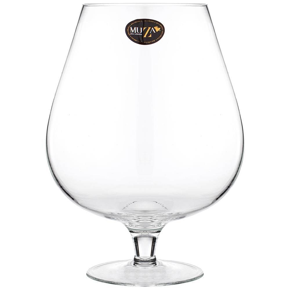 ВАЗА НА НОЖКЕ "AURA" 5 Л ДИАМЕТР 20 СМ ВЫСОТА 28 СМ