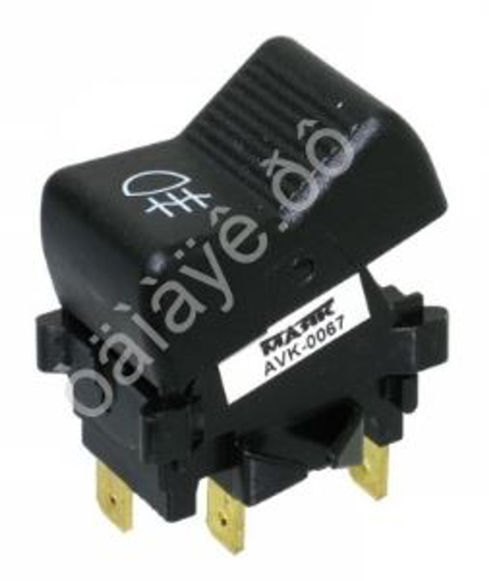 Клавиша противотуманки ВАЗ, ГАЗ задних 4х конт Маяк AVK-0067 103567