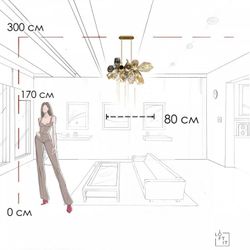 Подвесная люстра Loft it Britannica 10401/800L