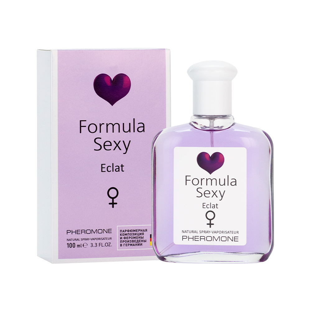 Парфюмерный лосьон с феромонами «FORMULA SEXY» 100ml (Eclat / Эклат)-for women/24