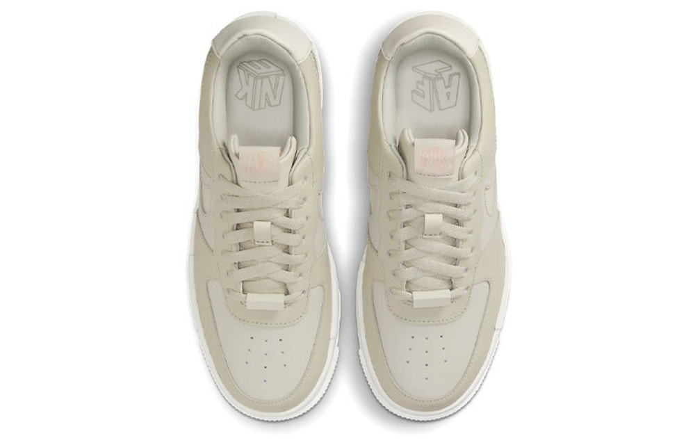 Кроссовки Nike Air Force 1 Low Pixel "Light Stone" (Женская размерная сетка)