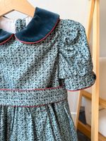 Хлопковое платье Masa с мишкой, 116-122