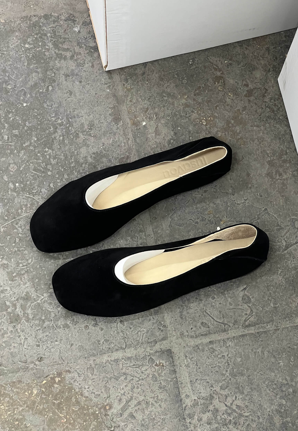 Туфли // Erykah Light // Black // Suede