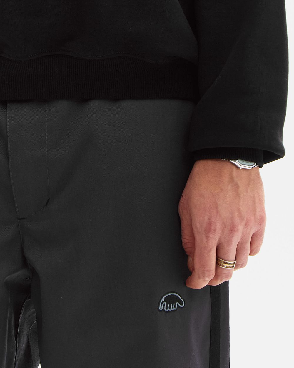 Толстовка Anteater Polo crew черная