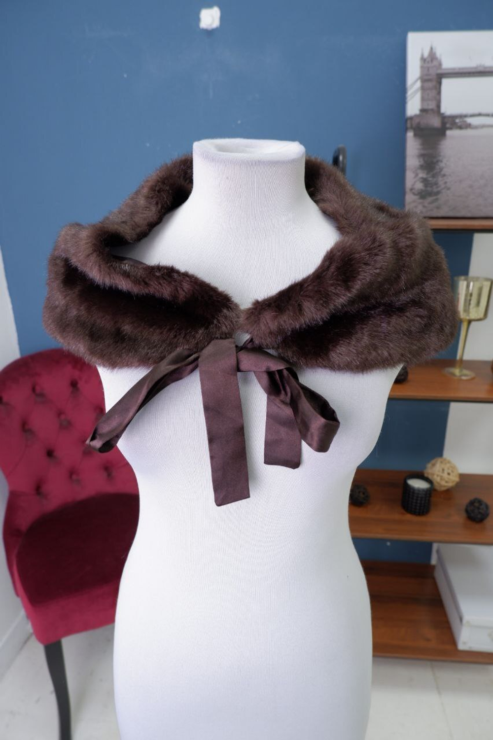 Накидка Bandolera меховая