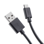 Дата кабель USB - micro USB, 3м, 3A, черный