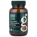 Gaia Herbs, ежедневные грибы и травы, 60 веганских капсул