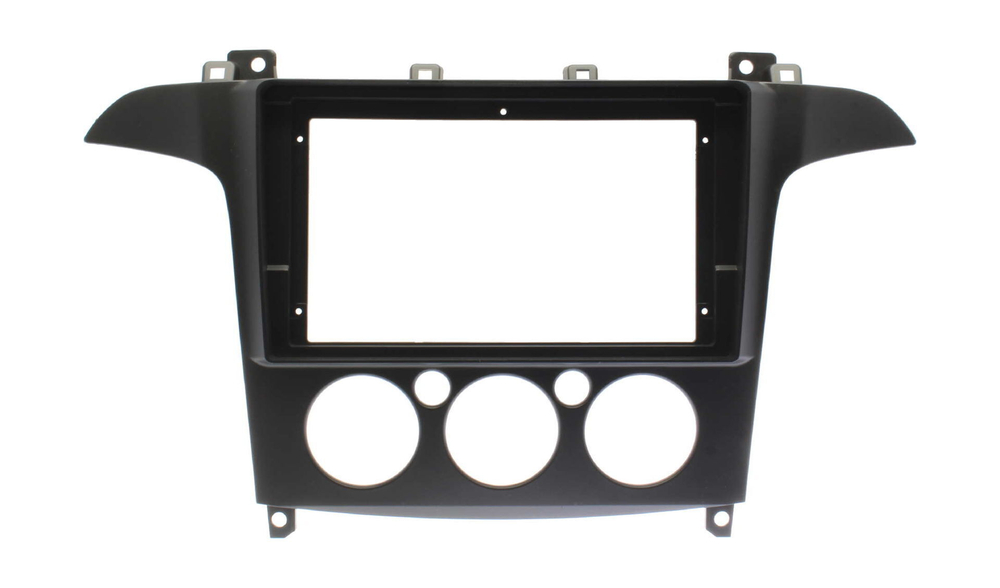 Переходная рамка магнитолы FORD S-MAX 2006-2010 9 дюймов (авто с кондиционером)