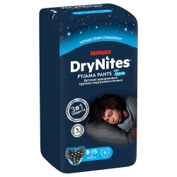 Трусики-подгузники Huggies Dry Nites Мал 8-15 9шт