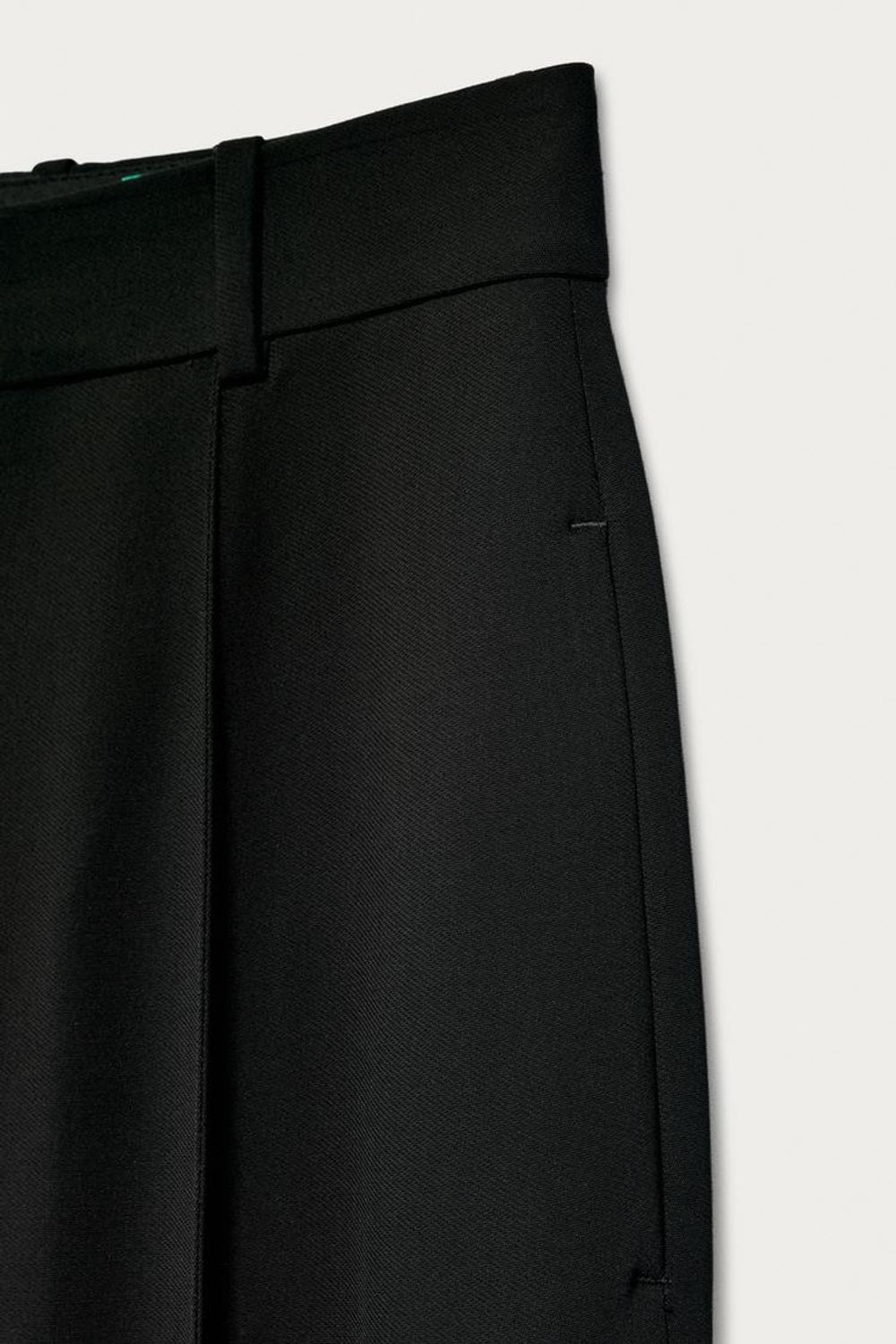 ZARA X MARISA BERENSON БРЮКИ-КАПРИ, ЧЕРНЫЙ
