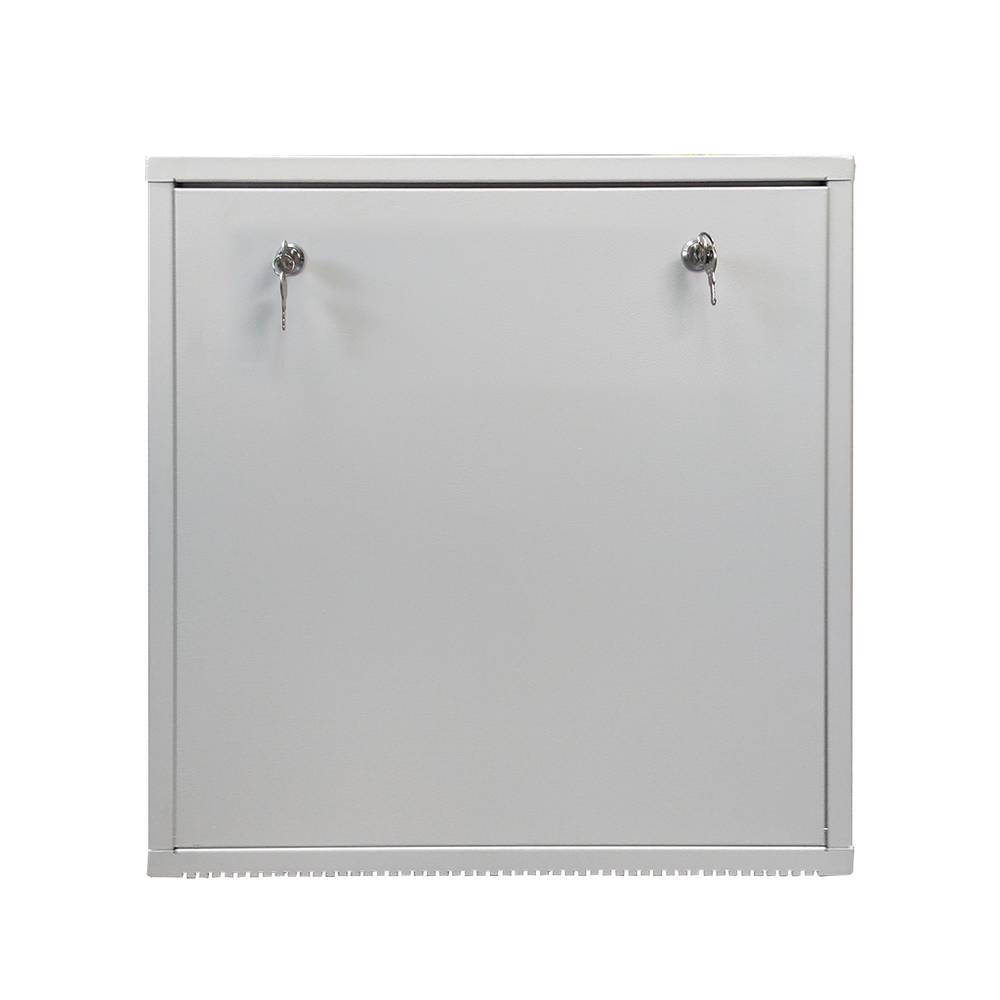 Шкаф для систем видеонаблюдения и связи настенный ST-NC550-2U01 (СЕРЫЙ)