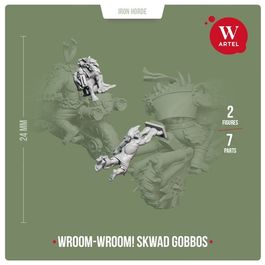 Комплект миниатюр Wroom!Wroom! Skwad Gobbos