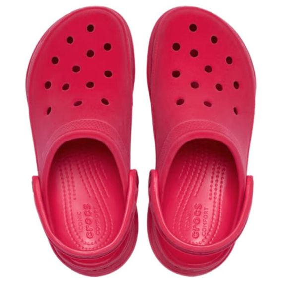 Crocs Bae Clog Velvet 'Rose Red'