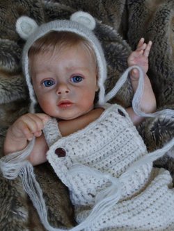 Набор для изготовления силиконовой куклы Реборн 50см (UN457)