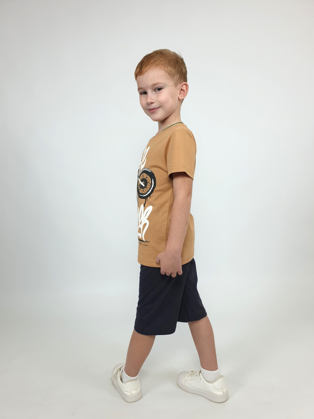 01-154-3 Комплект для мальчика (джемпер+шорты)