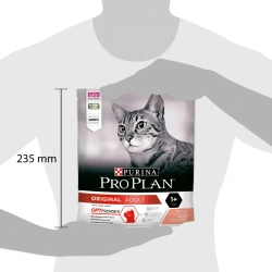 Purina pro plan adult сухой корм для взрослых кошек с лососем - 400 г
