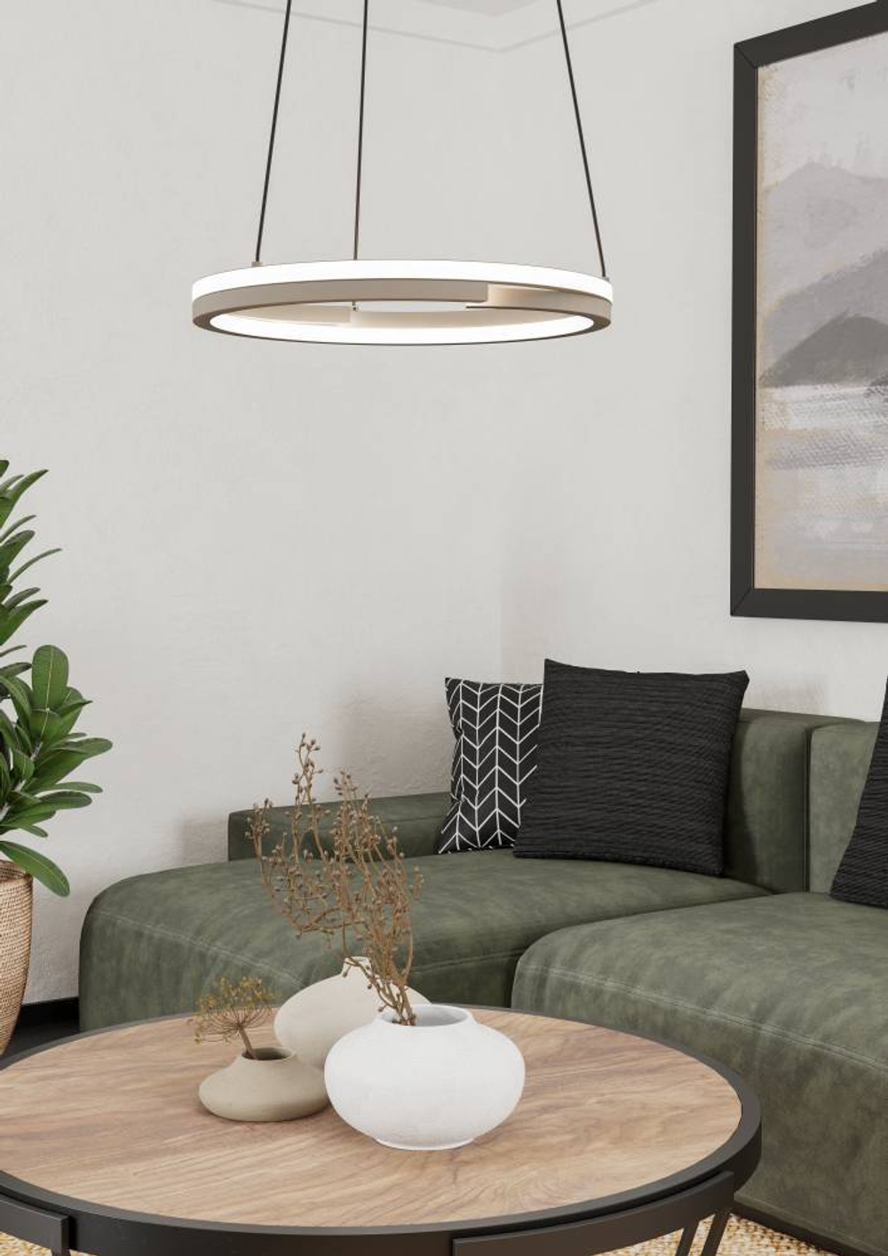 Подвесной светодиодный светильник Eglo MEZZOMONTE 901824