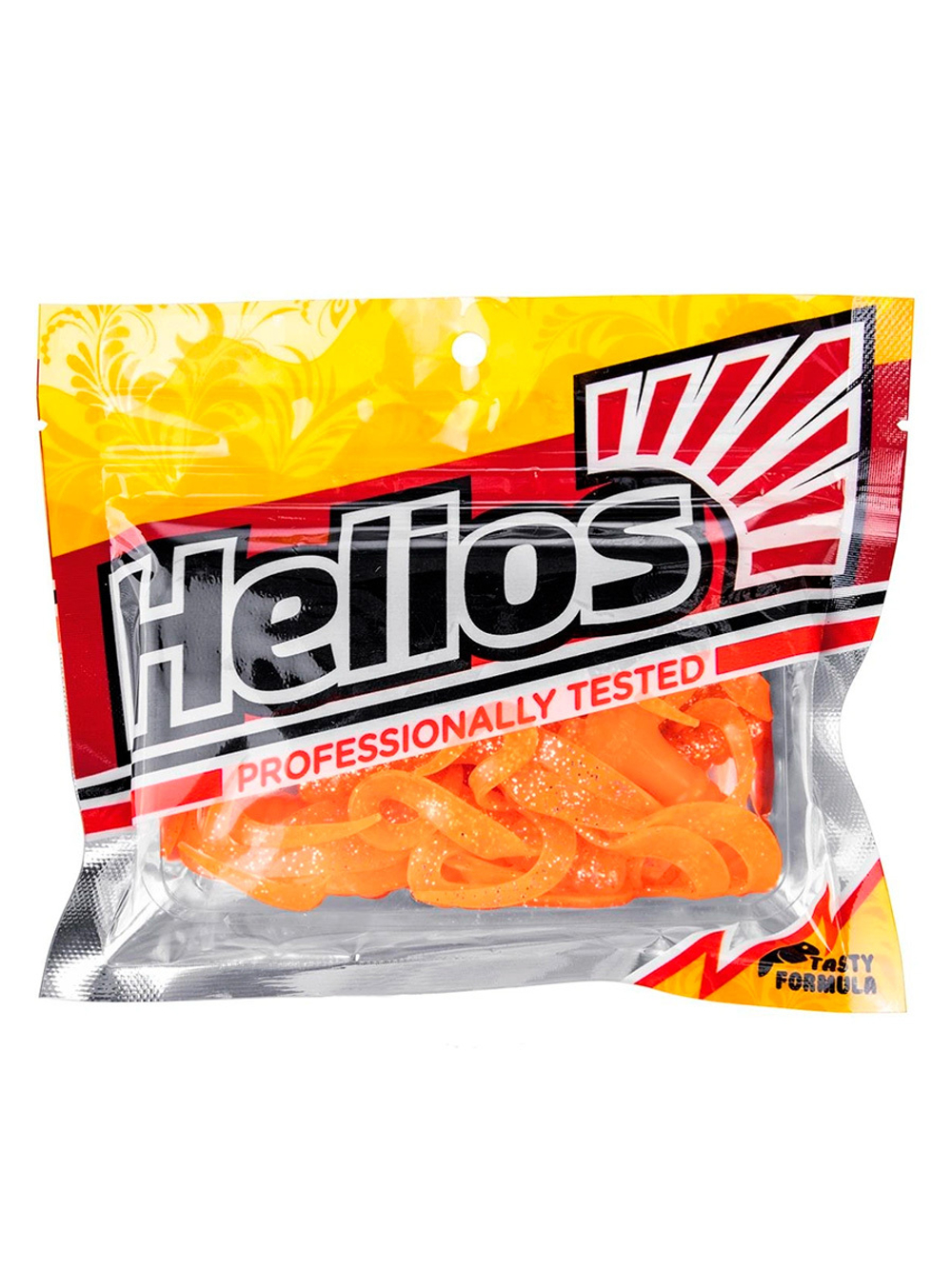 Твистер Helios Credo Four Tail 3,35"/8,5 см Cola 10шт. (HS-20-045)