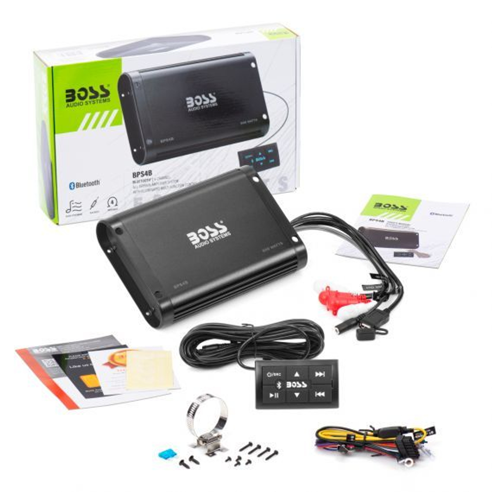 Усилитель с выносным пультом Boss Audio (4x94W, Bluetooth)